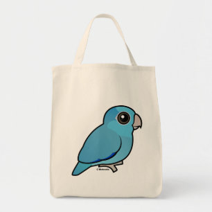 Bolso De Tela Parrotlet pacífico azul