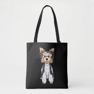 Bolso De Tela Parti Yorkie Cute Art