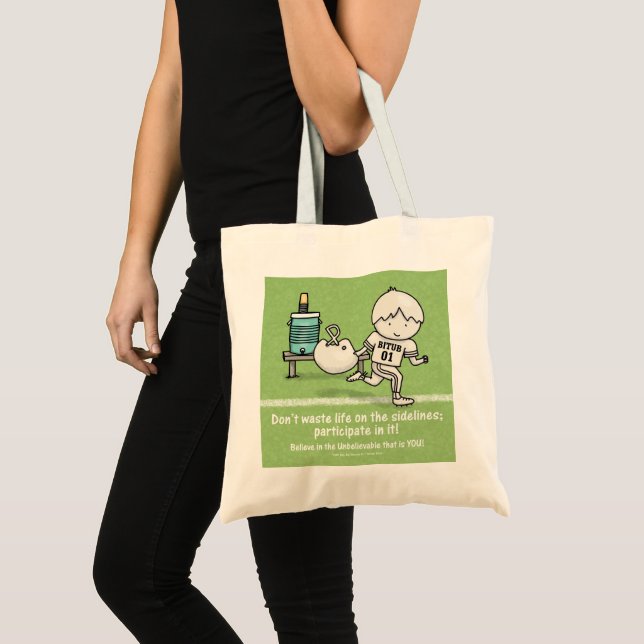 Bolso De Tela Participar en la vida (Anverso (producto))