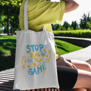 Bolso De Tela Partida de fútbol deportivo