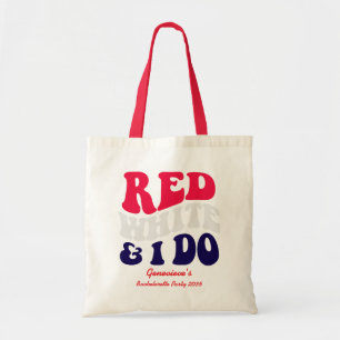 Bolso De Tela Partido Bachelor Retro Retro Estadounidense