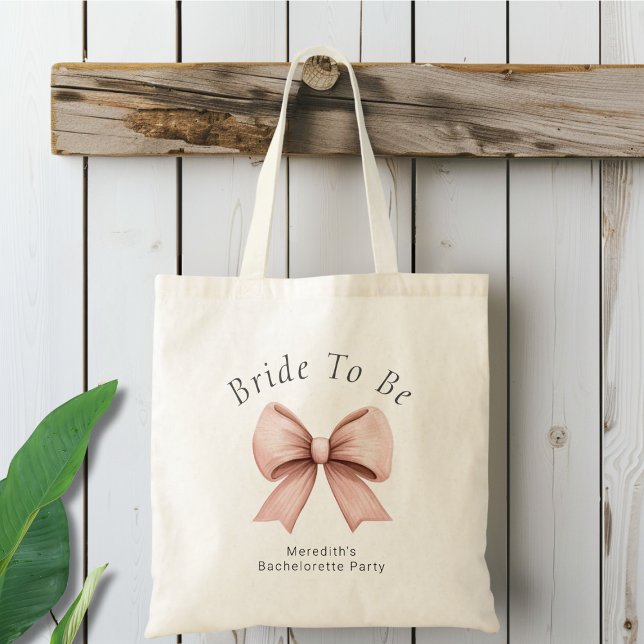 Bolso De Tela Partido Bridal de Coquette Bow (Subido por el creador)