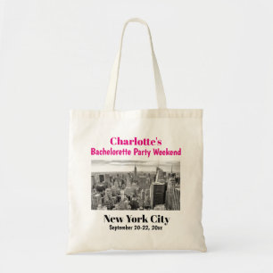 Bolso De Tela Partido de la Soltera favorece viaje de Chicas de
