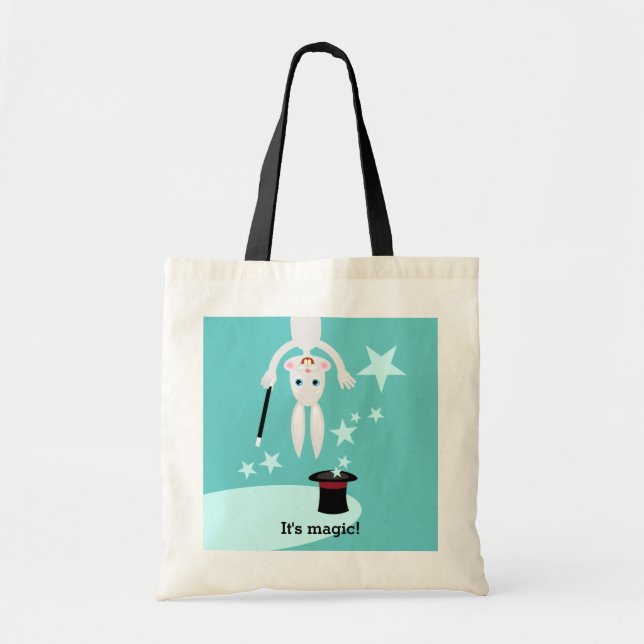 Bolso De Tela Partido del Cumpleaños de los Niños Magos (Frente)