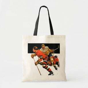Bolso De Tela Partido del hockey sobre hielo