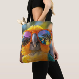 Bolso De Tela Party-Papagei
