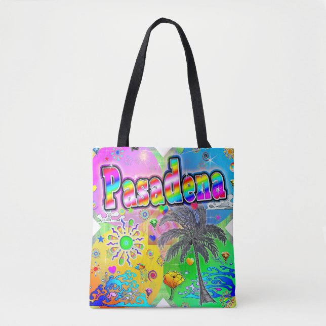 Bolso De Tela Pasadena Quadro Seasons Tote Bag (Anverso)