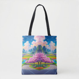 Bolso De Tela "Pasar por la maravilla - Naturaleza artística