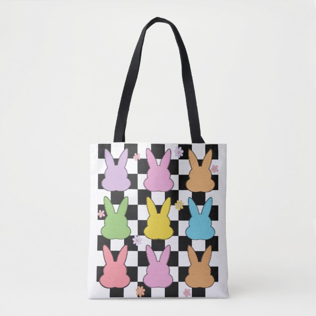 Bolso De Tela Pascua bajo control retro (Anverso)