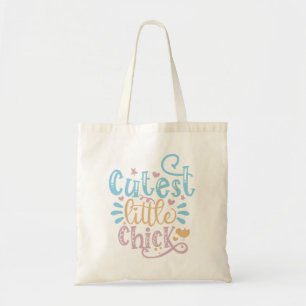 Bolso De Tela Pascua de Chick Pequeña