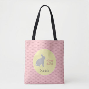 Bolso De Tela Pascua de personalizable
