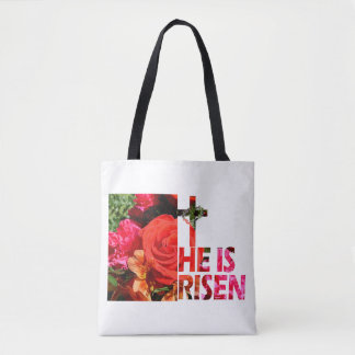Bolso De Tela Pascua floral "Está en pie" Tote Bag