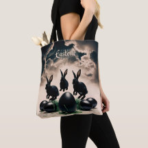 Pascua gótica - conejitos oscuros y huevos misteri