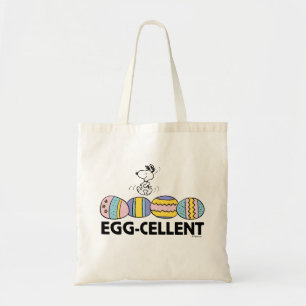 Bolso De Tela Pascua Snoopy