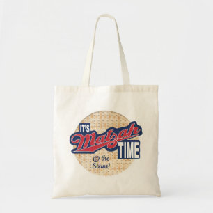 Bolso De Tela Pascua Tote Bag "¡Es hora de Matzah Matzah!"