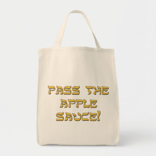 Bolso De Tela Pase la compota de manzanas