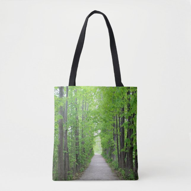 Bolso De Tela Paseo de la naturaleza (Anverso)