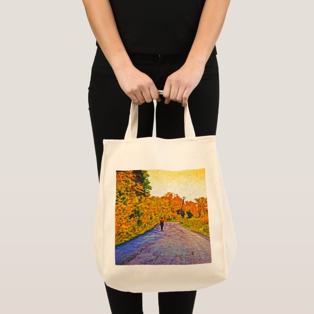 Bolso De Tela Paseo de otoño (Anverso (producto))
