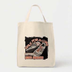 Bolso De Tela Paseo del cáncer endometrial para los zapatos de