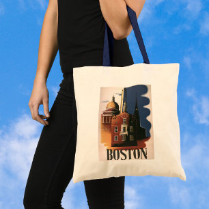 Bolso De Tela Paseo vintage de Paul Revere en Boston, Massachuse