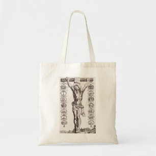 Bolso De Tela Pasión de Jesús crucifixión de Cristo