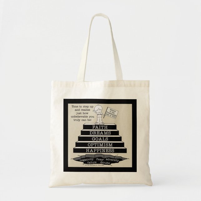 Bolso De Tela Paso adelante (Frente)