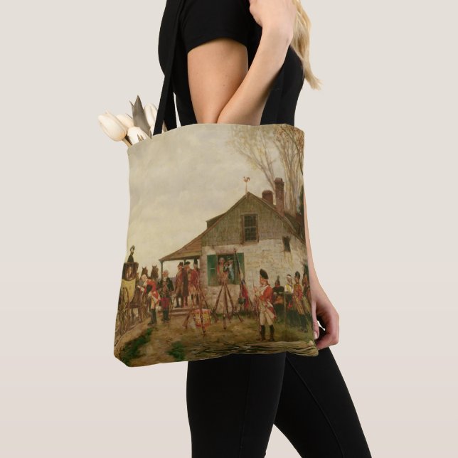 Bolso De Tela Paso del puesto avanzado (Detalle)