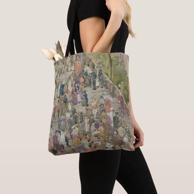 Bolso De Tela Pasos de Santa María Aracoeli, Roma (Detalle)
