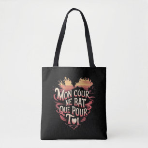 Bolso De Tela Passion des Coeurs