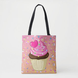 Bolso De Tela Pastel