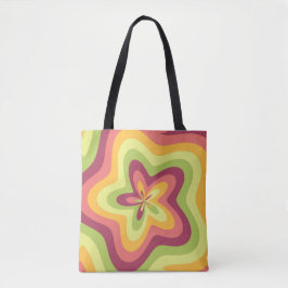 Bolso De Tela Pastel Bloom Swirl
