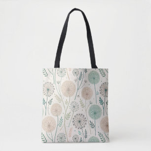 Bolso De Tela Pastel Dandelion Dreams - Floral caprichosa (2)