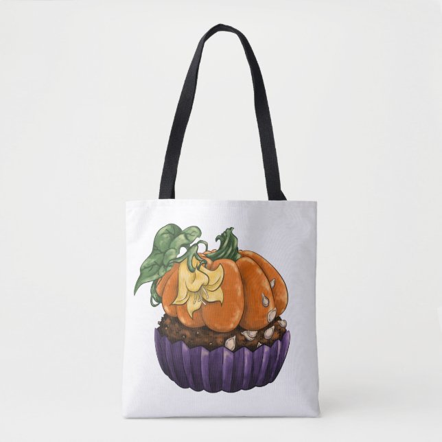 Bolso De Tela Pastel de calabaza (Anverso)