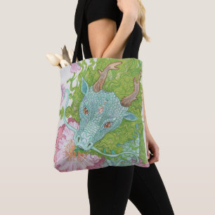 Bolso De Tela Pastel de dragón de néctar