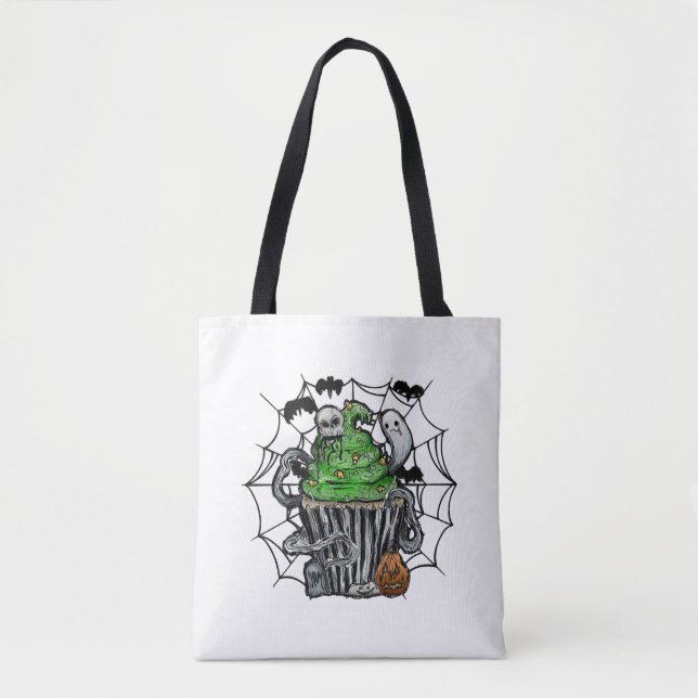 Bolso De Tela Pastel de Halloween (Anverso)