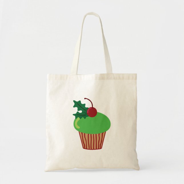 Bolso De Tela Pastel de navidades (Frente)