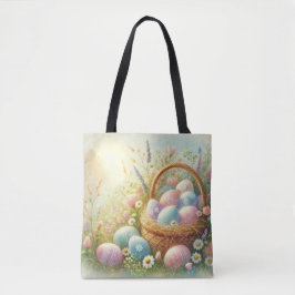 Bolso De Tela Pastel Easter Egg Hunt