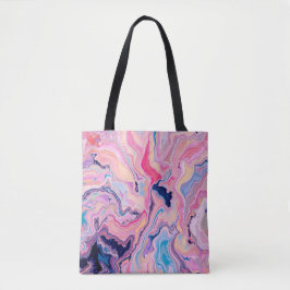 Bolso De Tela Pastel Marble Dream