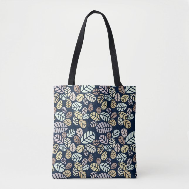 Bolso De Tela Pastel Petals  (Anverso)
