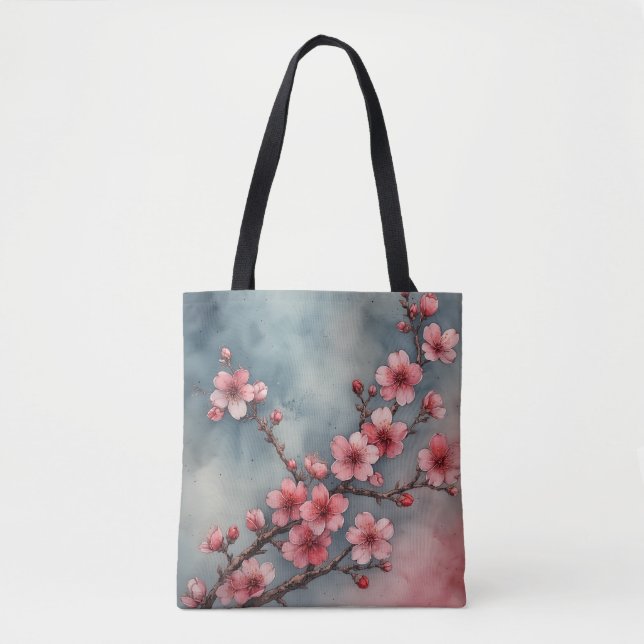 Bolso De Tela Pastel Sakura Dreams Tote Bag (Anverso)