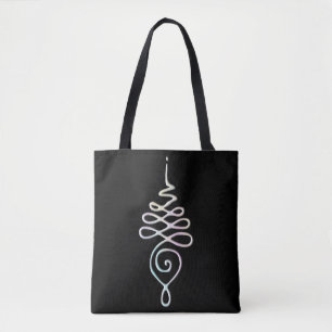 Bolso De Tela Pastel Unalome