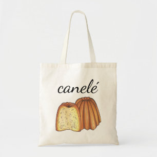 Bolso De Tela Pastelería Canelé Chef Francés Pâtisserie Panaderí