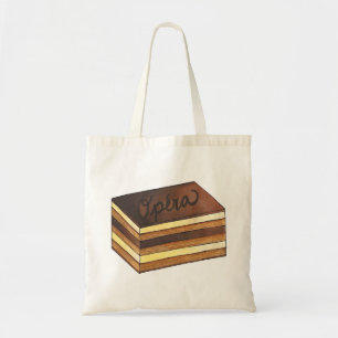 Bolso De Tela Pastelería francesa Opéra Cake Dessere