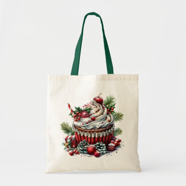 Bolso De Tela Pasteles de menta (Frente)