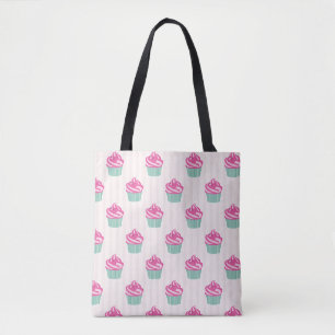 Bolso De Tela Pasteles dulces de la Copa de Moda