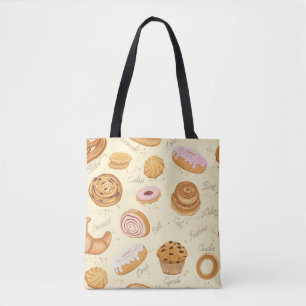 Bolso De Tela Pasteles Variados: Sabroso Patrón Sin Marea.