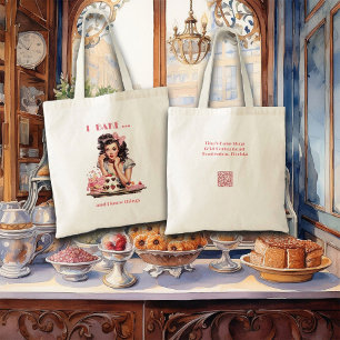 Bolso De Tela Pasteles y pasteles Chicas de panadería