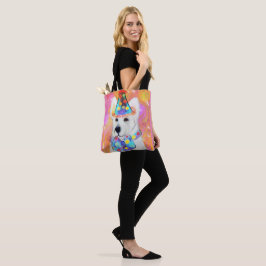 Bolso De Tela Pastor Alemán     