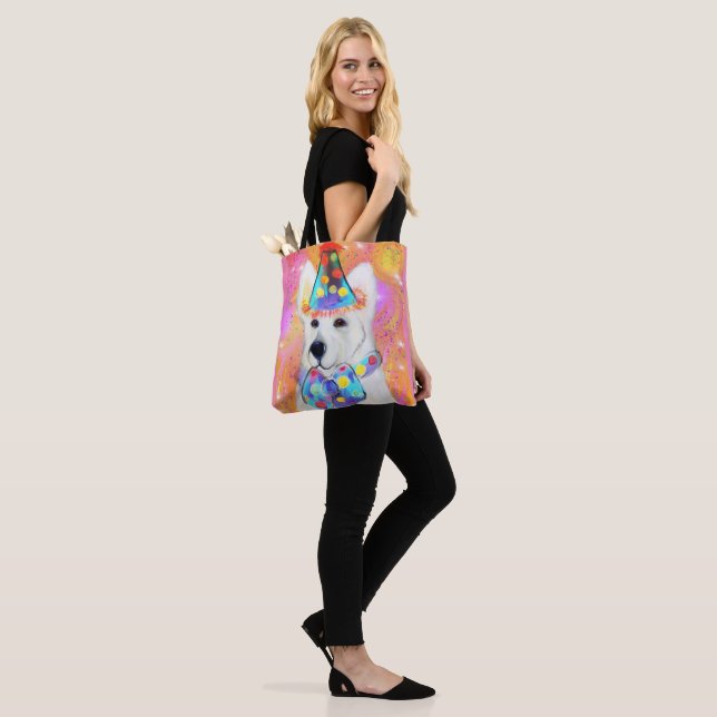 Bolso De Tela Pastor Alemán      (Puesto)