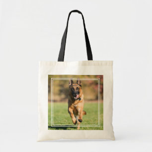 Bolso De Tela Pastor alemán corriendo